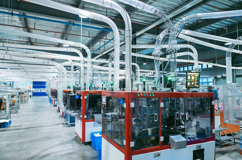 Quality inspection of paper cup lids at Want Paper production line